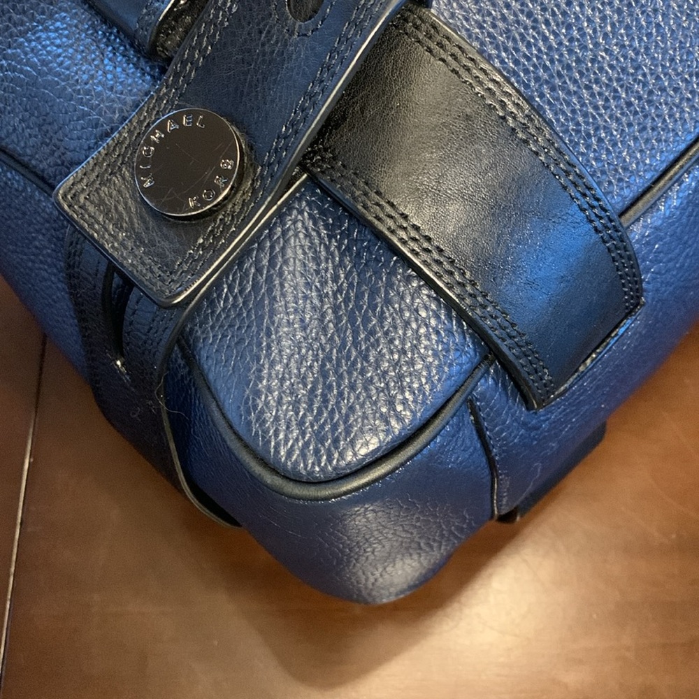 MK Leather Satchel - Picture 7 of 15